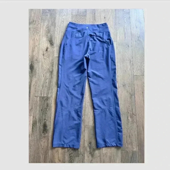 Athleta Fairway Golf Pant Navy Blue Size 2 High Rise Athletic Stretch Activewear - Picture 5 of 9